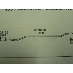 Tube intermédiaire break...