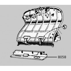 Tole coffre avant sous roue...