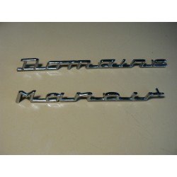 Sigle chromé Domaine