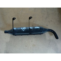 Silencieux 4CV 2 fixations