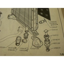 Bouchon de chauffage sur...