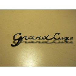 Sigle Grand luxe chrome...